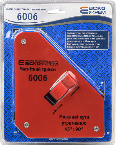 6006 магнітний тримач з перемикачем