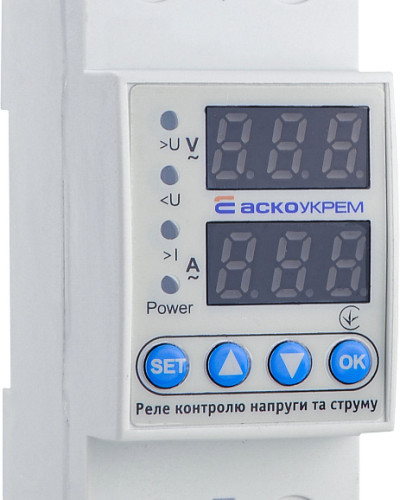 Реле контролю напруги та струму RKV 2P 63А