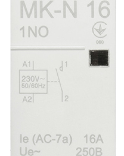Модульний контактор MK-N 1P 16A 1NO 220V