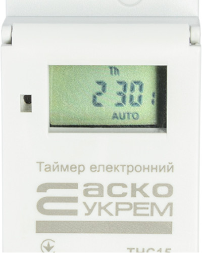 Таймер тижневий електронний THC15
