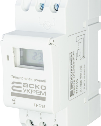 Таймер тижневий електронний THC15
