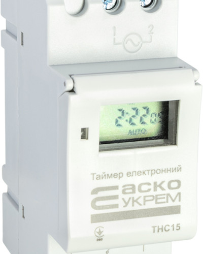 Таймер тижневий електронний THC15