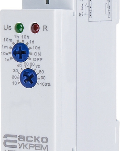 Реле затримки часу на увімкнення NTE9-A1 AC/DC 12-240V