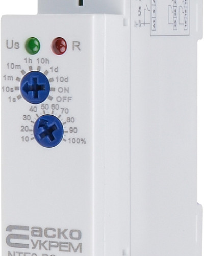 Реле затримки часу на вимкнення  NTE9-B2 AC/DC 12-240V