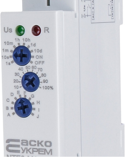 Реле часу багатофункціональне NTE9-M1 AC/DC 12-240V