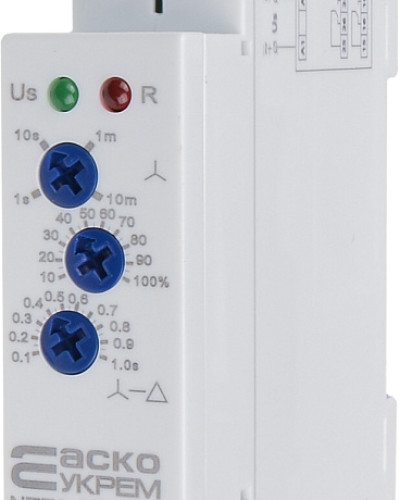 Реле часу зірка/трикутник NTE9-ST AC/DC 12-240V
