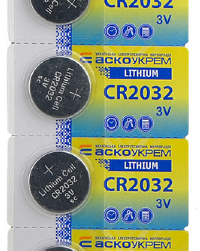 Батарейка літієва CR2032.BP5 (blister 5)