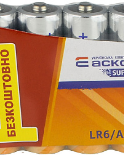 Батарейка лужна AА.LR6 АКЦІЯ  (shrink 7+1)