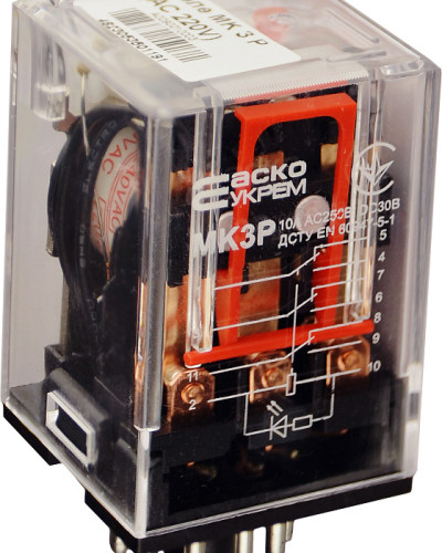 Реле МК3P (AC 220 V)