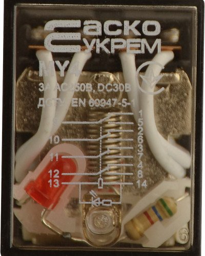 Реле МY4 (AC 110 V)
