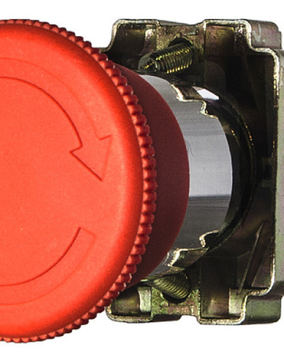XB2-BS542 Кнопка безпеки.Повернення поворотом. d40mm