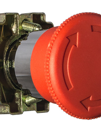 XB2-BS542 Кнопка безпеки.Повернення поворотом. d40mm