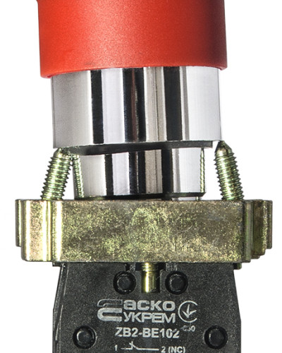 XB2-BS542 Кнопка безпеки.Повернення поворотом. d40mm