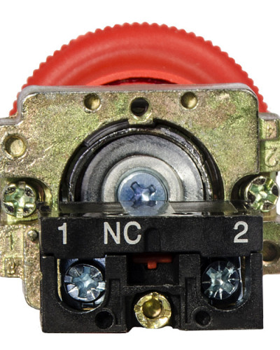 XB2-BS542 Кнопка безпеки.Повернення поворотом. d40mm