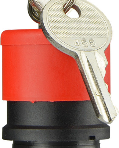 XB2-ES74 Аварійна кнопка з ключем (голова) d30mm