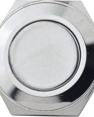 TY 16-211A Scr  Кнопка металева пласка, (гвинтове з'єднання), 1NO.