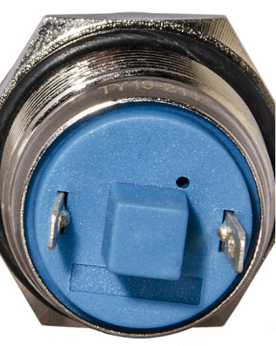 TY 19-211P Pcb  Кнопка металева пласка, (з'єднання під пайку), 1NO.