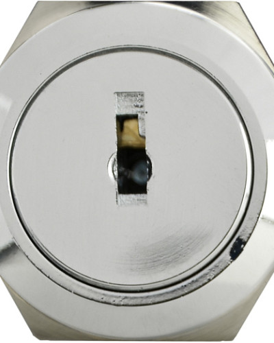 TY 19C-K11/2  Кнопка металева з ключем 2-о позиційна 1NO+1NC.