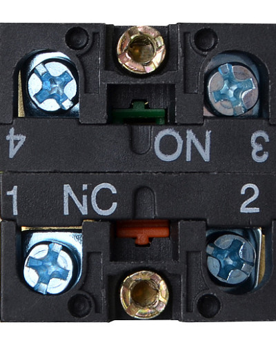 XB2-BK2565 Кнопка жовта поворотна 2-поз. з підсвічуванням