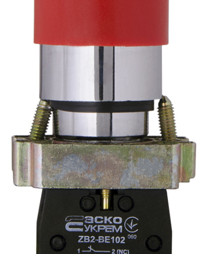 XB2-BS442 Кнопка безпеки.Повернення поворотом. d30mm