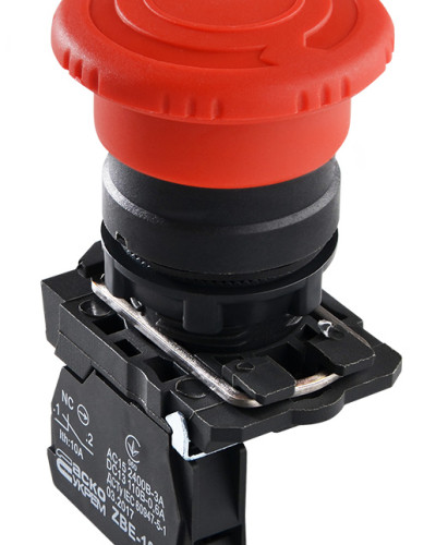 TB5-AS542 Кнопка безпеки.Повернення поворотом. d40mm