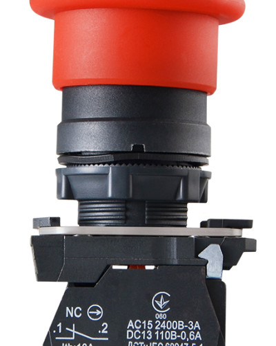 TB5-AT42  Кнопка безпеки. Повернення відтисканням d40mm