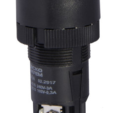 XB2-EA125 Кнопка "Старт" чорна NO+NC)