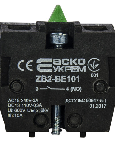 ZB2-BE101 NO Контакт до постів