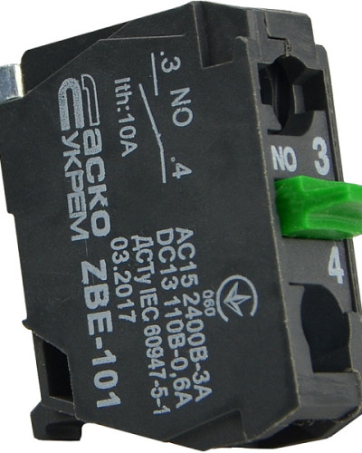 ZBE-101 N/О Контакт до постів  керування XAL-D
