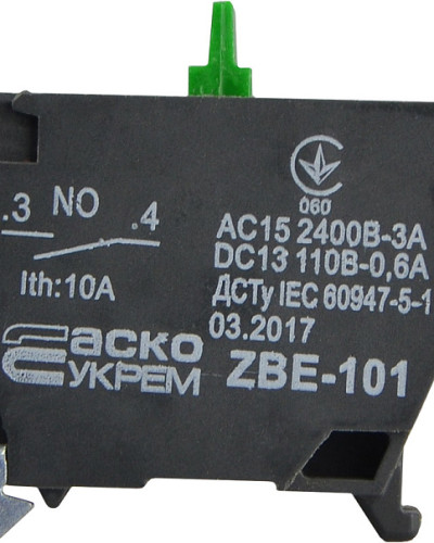 ZBE-101 N/О Контакт до постів  керування XAL-D