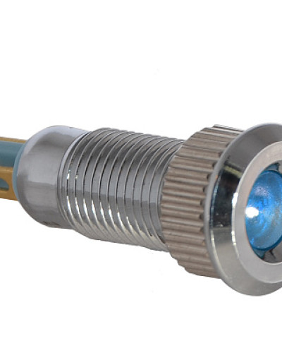 Сигнальна арматура TY08F синя 24V AC/DC