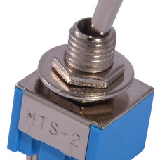 Тумблер MTS-211 (ON)-OFF 2Пол. *4Конт.