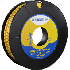 Маркування EC-0 0,75-1,5 кв.мм2 "3"