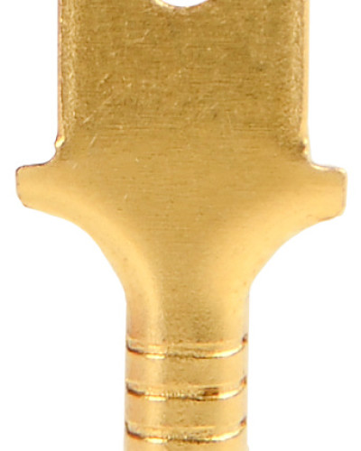 Конектори розрізні без ізоляції (тато) DJ611 - 4,8 (100 шт.)