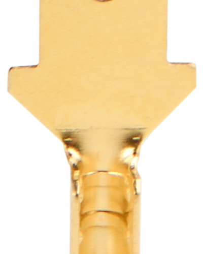 Конектори розрізні без ізоляції (тато) DJ611 - 6,3 (100 шт.)