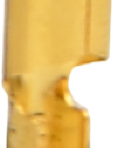 Роз`єм-штекер циліндричний без ізоляції (мама) DJ221 - 4F (100 шт.)
