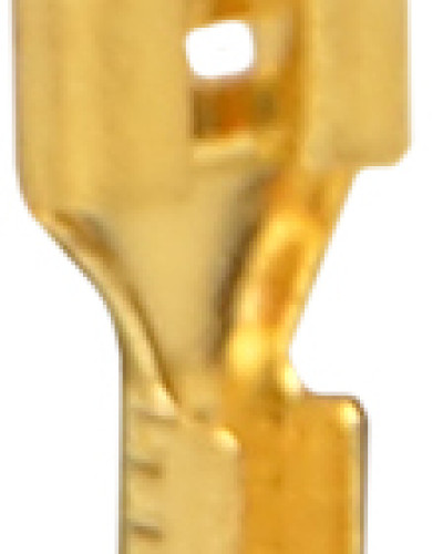 Конектори розрізні без ізоляції (мама) DJ621 - 4,8 (100 шт.)
