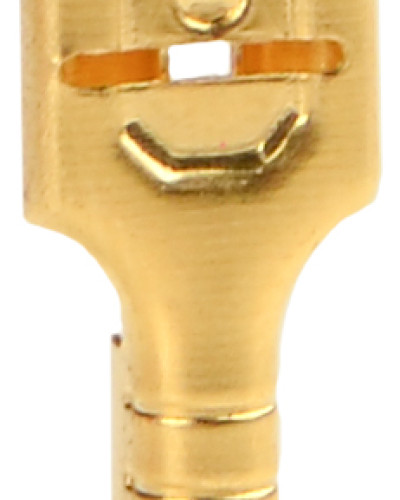 Конектори розрізні без ізоляції (мама) DJ621 - 6,3 (100 шт.)