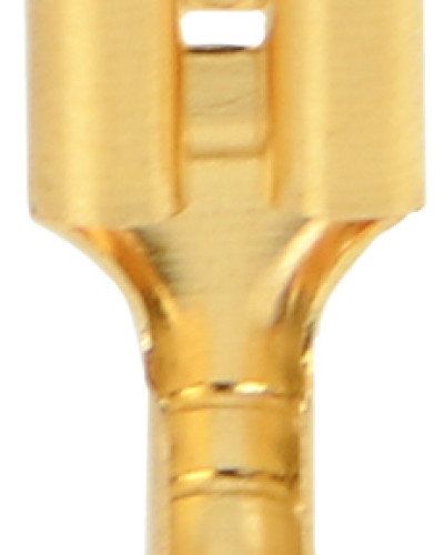 Конектори розрізні без ізоляції (мама) DJ621 - 6,3 (100 шт.)