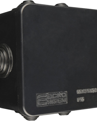 Розподільча  коробка серії UAtmo Jet Black 85*85*50 (уп. 20шт)