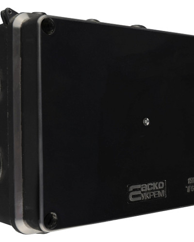 Розподільча  коробка серії UAtmo Jet Black 150*110*70 (уп. 10шт)