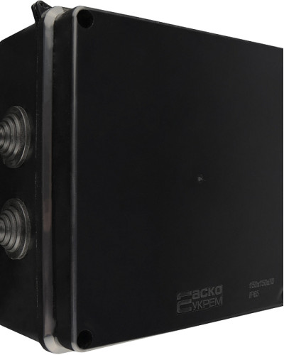 Розподільча  коробка серії UAtmo Jet Black 150*150*70 (уп. 9шт)