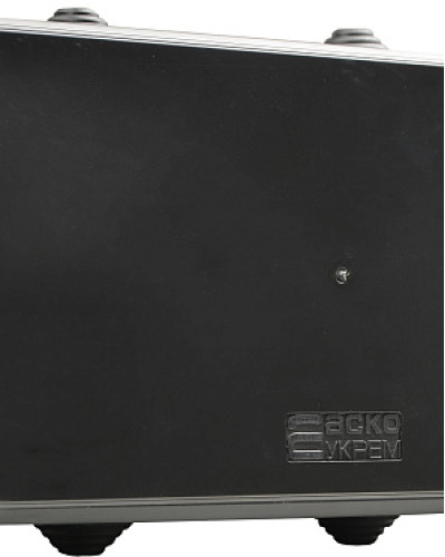 Розподільча  коробка серії UAtmo Jet Black 200*100*70 (уп. 8шт)