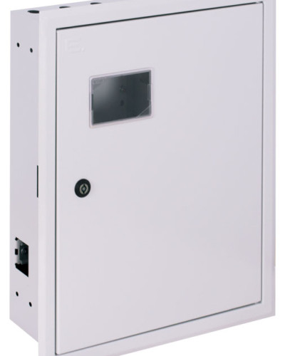 Корпус обліку металевий e.mbox.pro.w.f3.27 IP31 вбудований під 3ф лічильник, 27 модулів