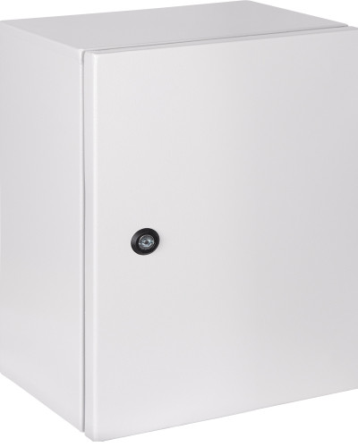 Корпус металевий e.mbox.pro.p.30.20.15 IP54 з монтажною панеллю (300х200х150)