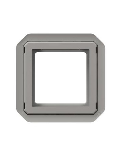 Адаптер для механизмов Mosaic без кришки механизм цвет серый PLEXO