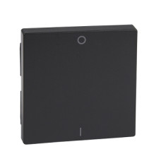 Клавіша  з маркуванням 0/I, антрацит, Merten System M Schneider Electric MTN433214