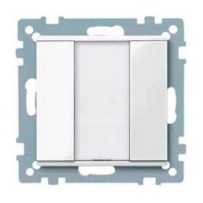 1 кнопочный выключатель PLUS, активно-белый System M, Schneider Electric MTN617125