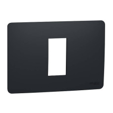 Рамка 1 модульная Unica Studio антацит