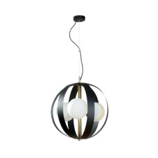 Підвісний світильник NELA 40CM золото/чорний LAMPA 1137